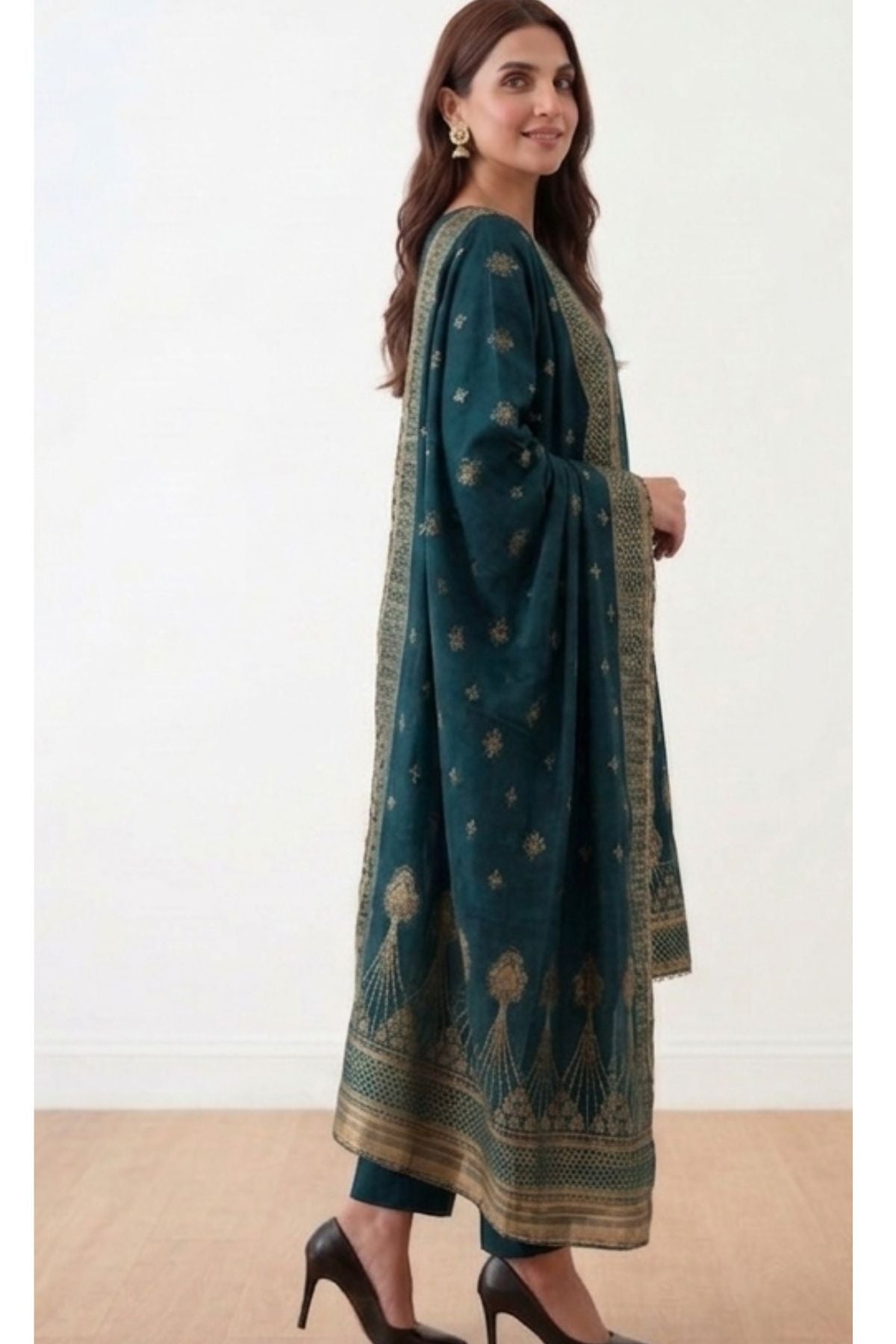 Zink-Jacquard-3 Piece