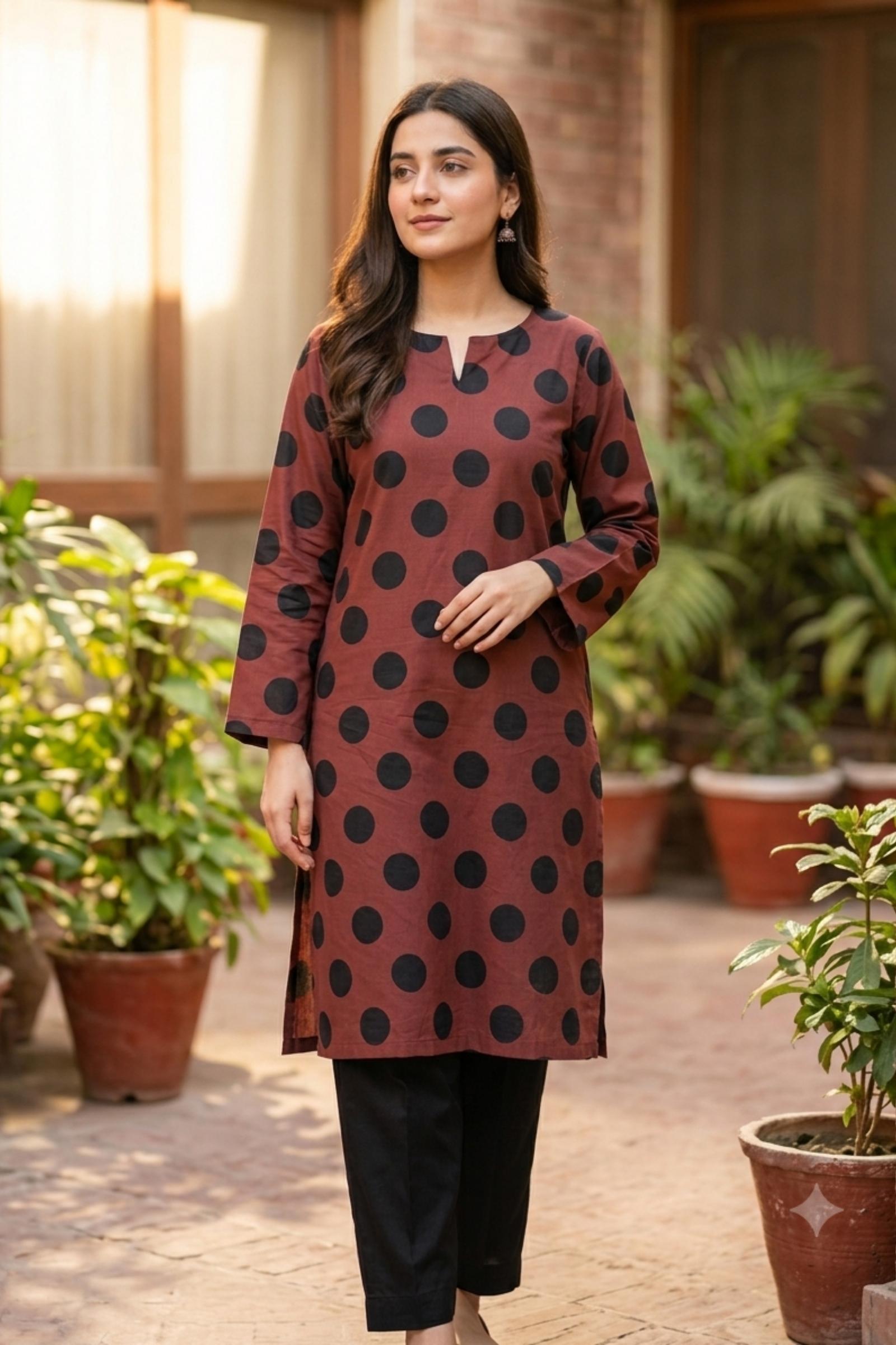 2PC pure lawn digital print - 232