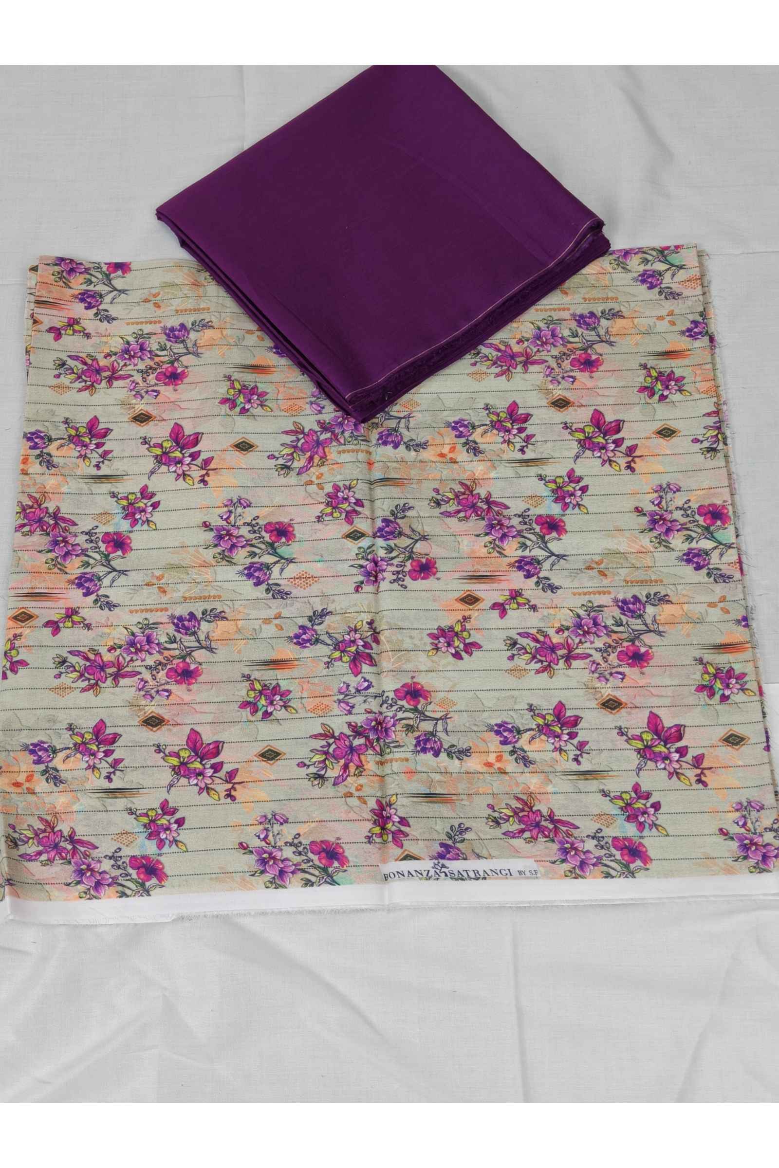 2PC pure lawn digital print - 218