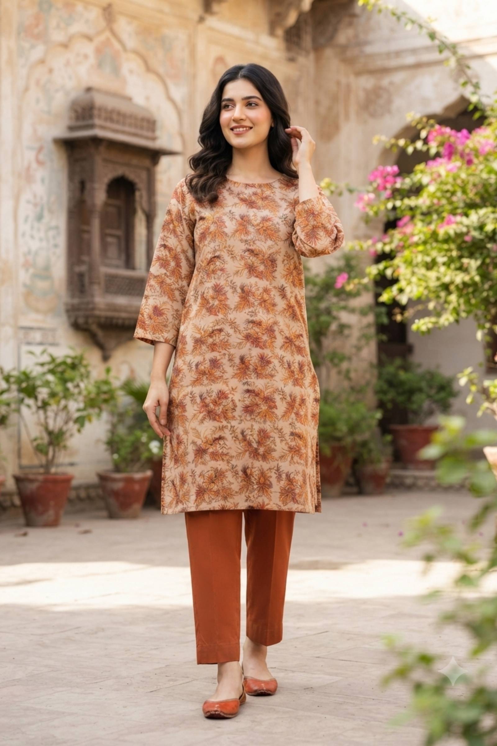 2PC pure lawn digital print - 217