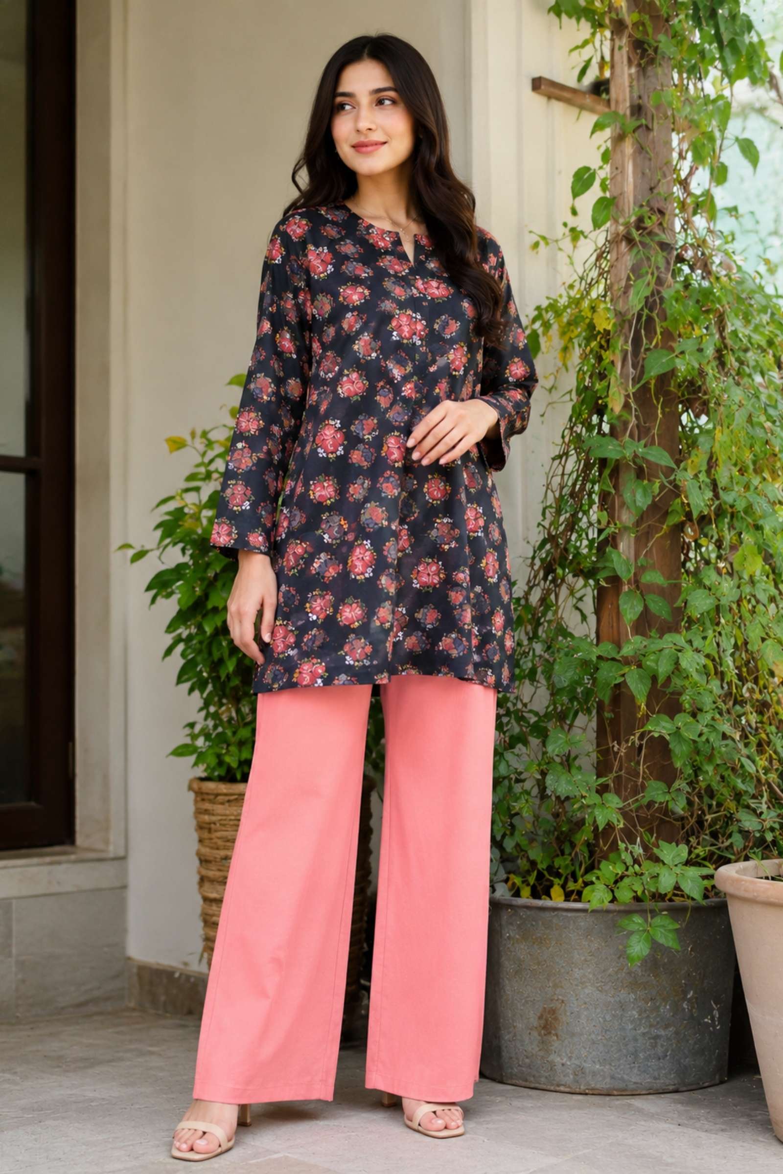 2PC pure lawn digital print - 208