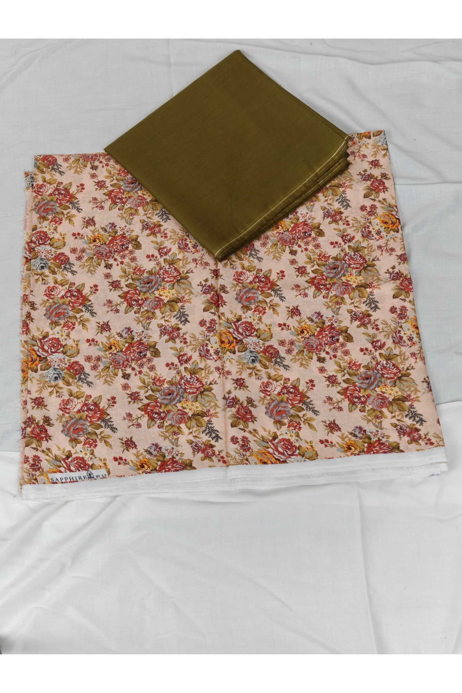 2PC pure lawn digital print - 206