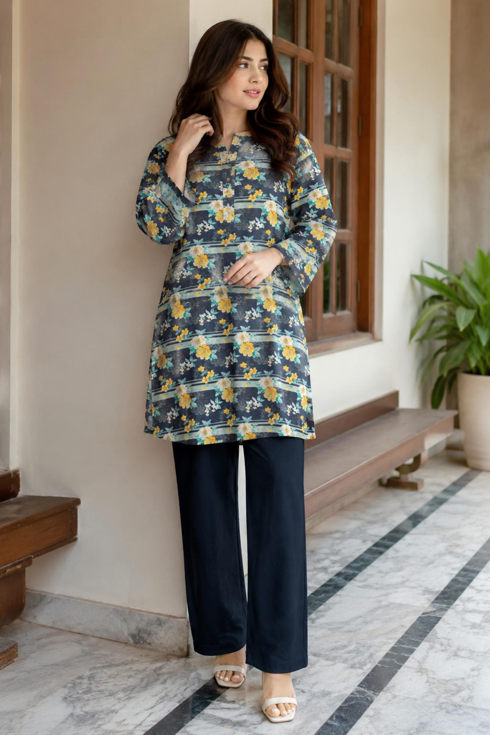 2PC pure lawn digital print - 205