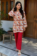 2PC pure lawn digital print - 203