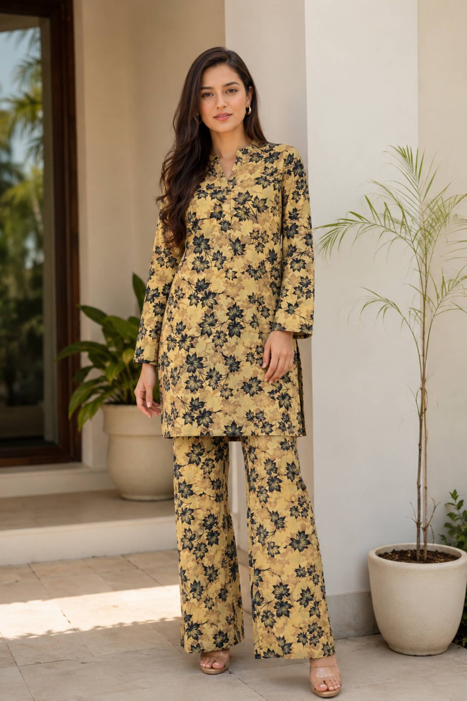 2PC Pure Digital print Lawn - 103