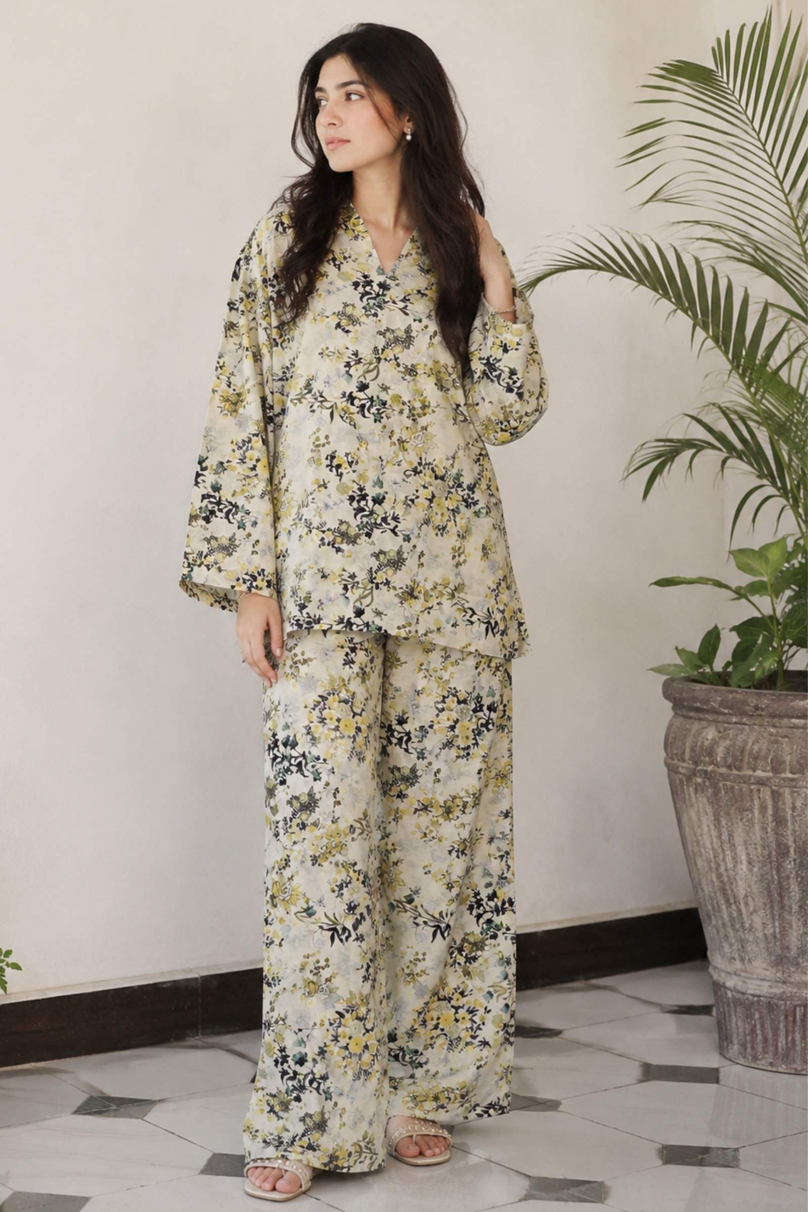 2PC Pure Digital print Lawn - 125