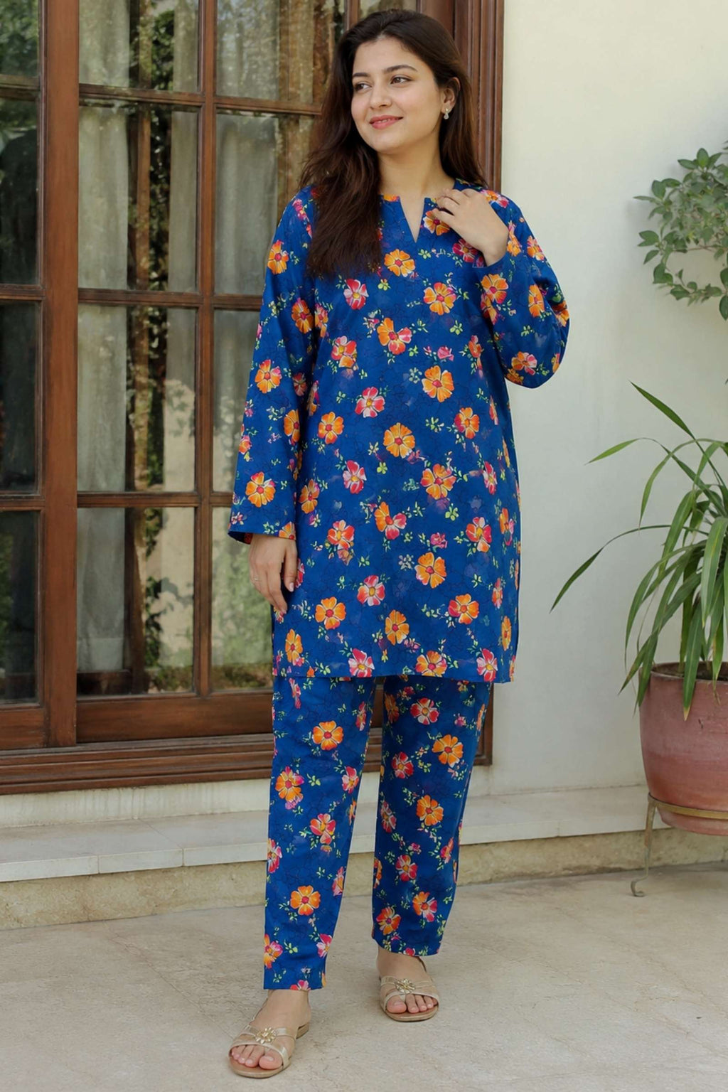 2PC Pure Digital print Lawn - 120