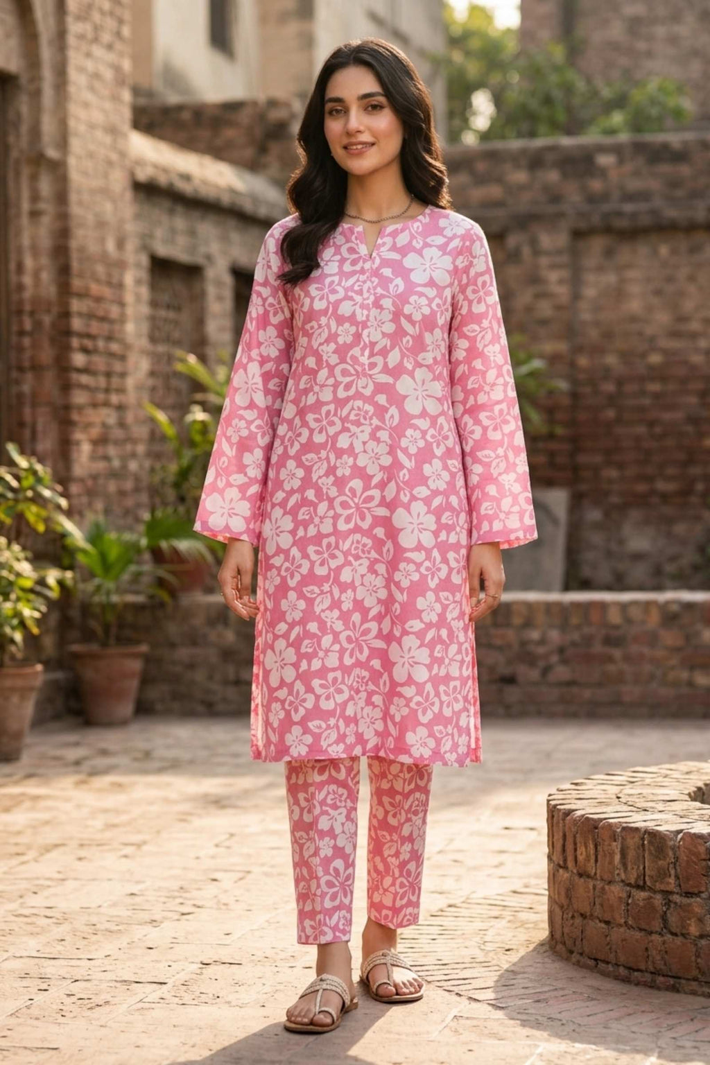 2PC Pure Digital print Lawn - 117