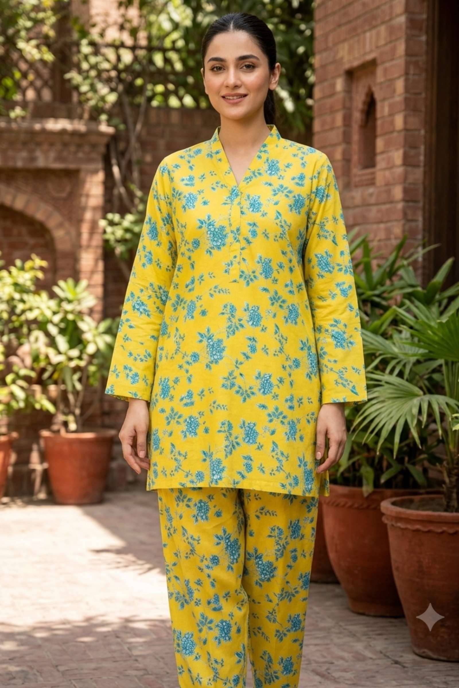 2PC Pure Digital print Lawn - 140