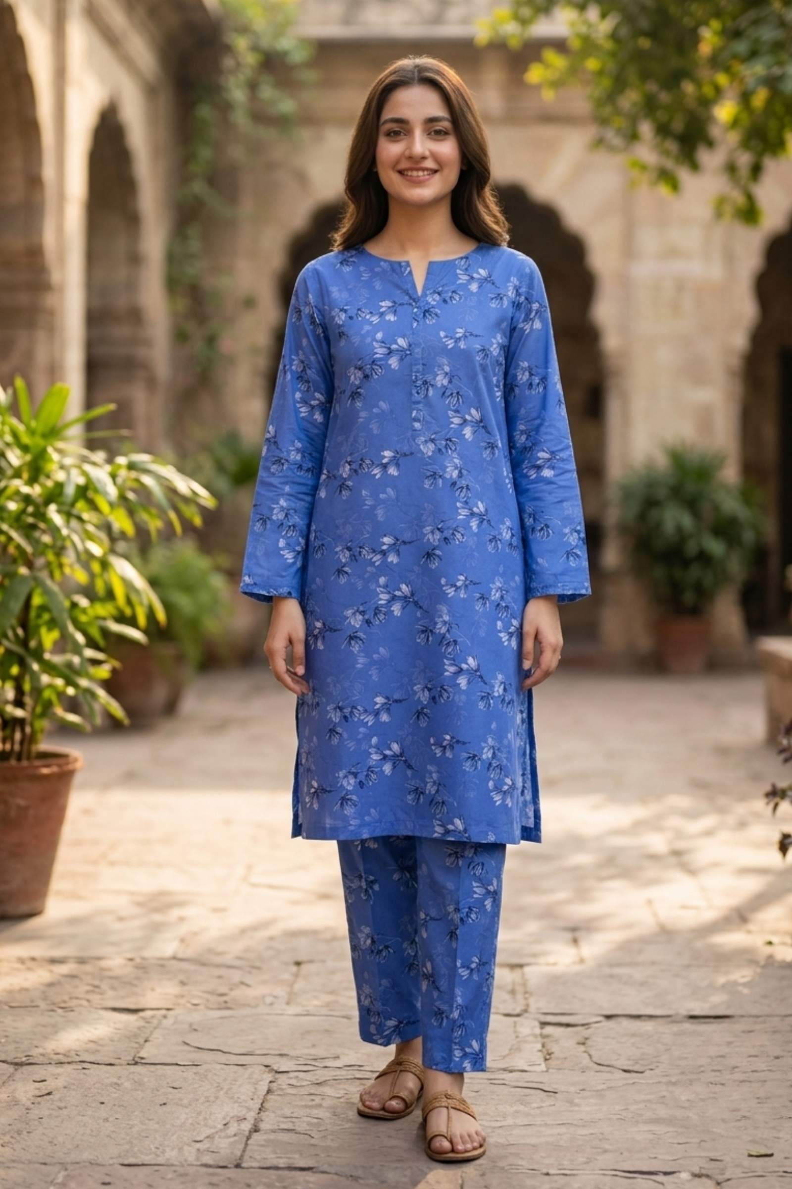 2PC Pure Digital print Lawn - 133