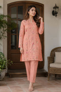 2PC Unstitched Embroidered Lawn - 416