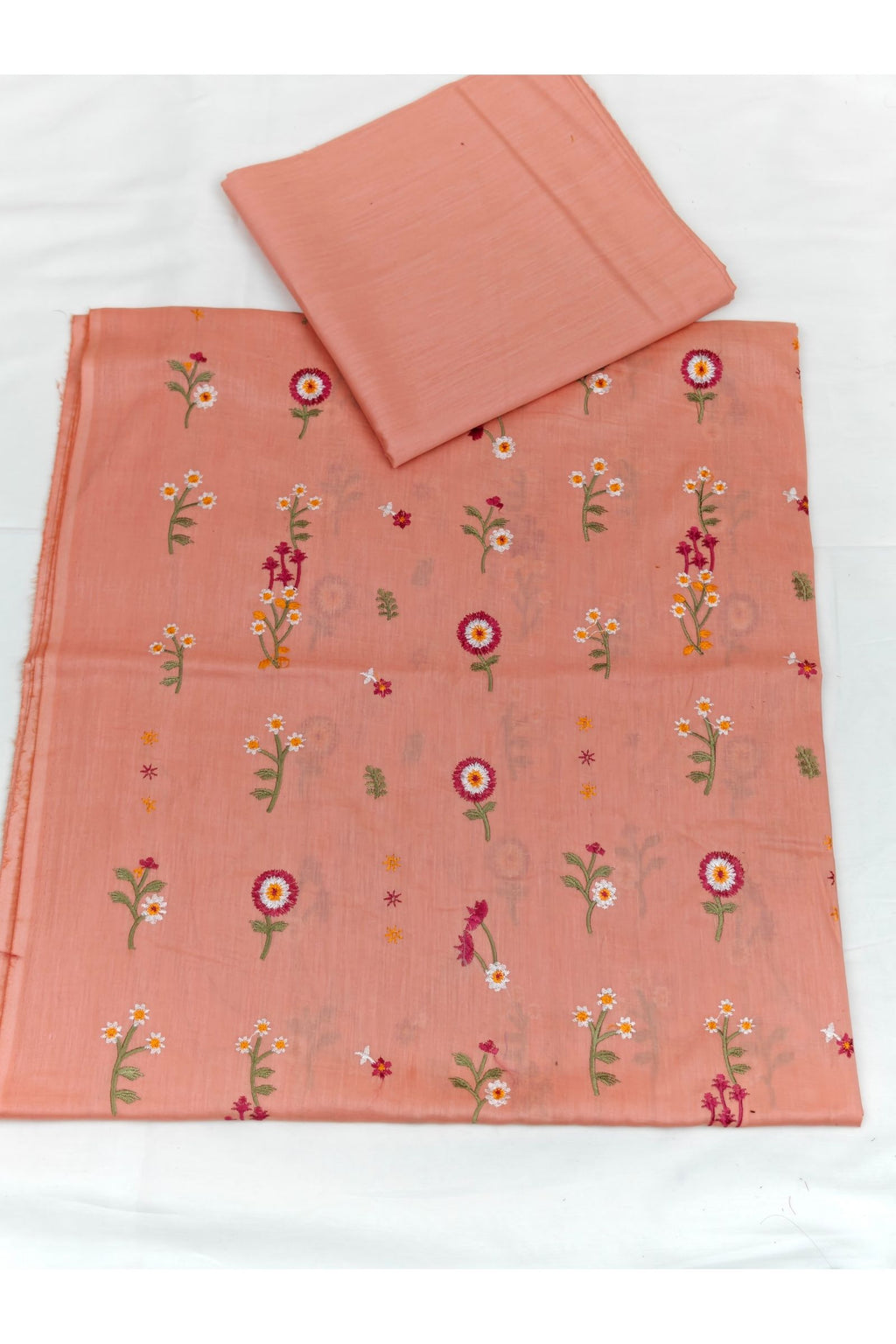 2PC Unstitched Embroidered Lawn - 416