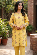 2PC Unstitched Embroidered Lawn - 415