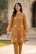 2PC Unstitched Embroidered Lawn - 406