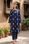 2PC Unstitched Embroidered Lawn - 405