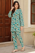 2PC Pure Digital print Lawn - 157
