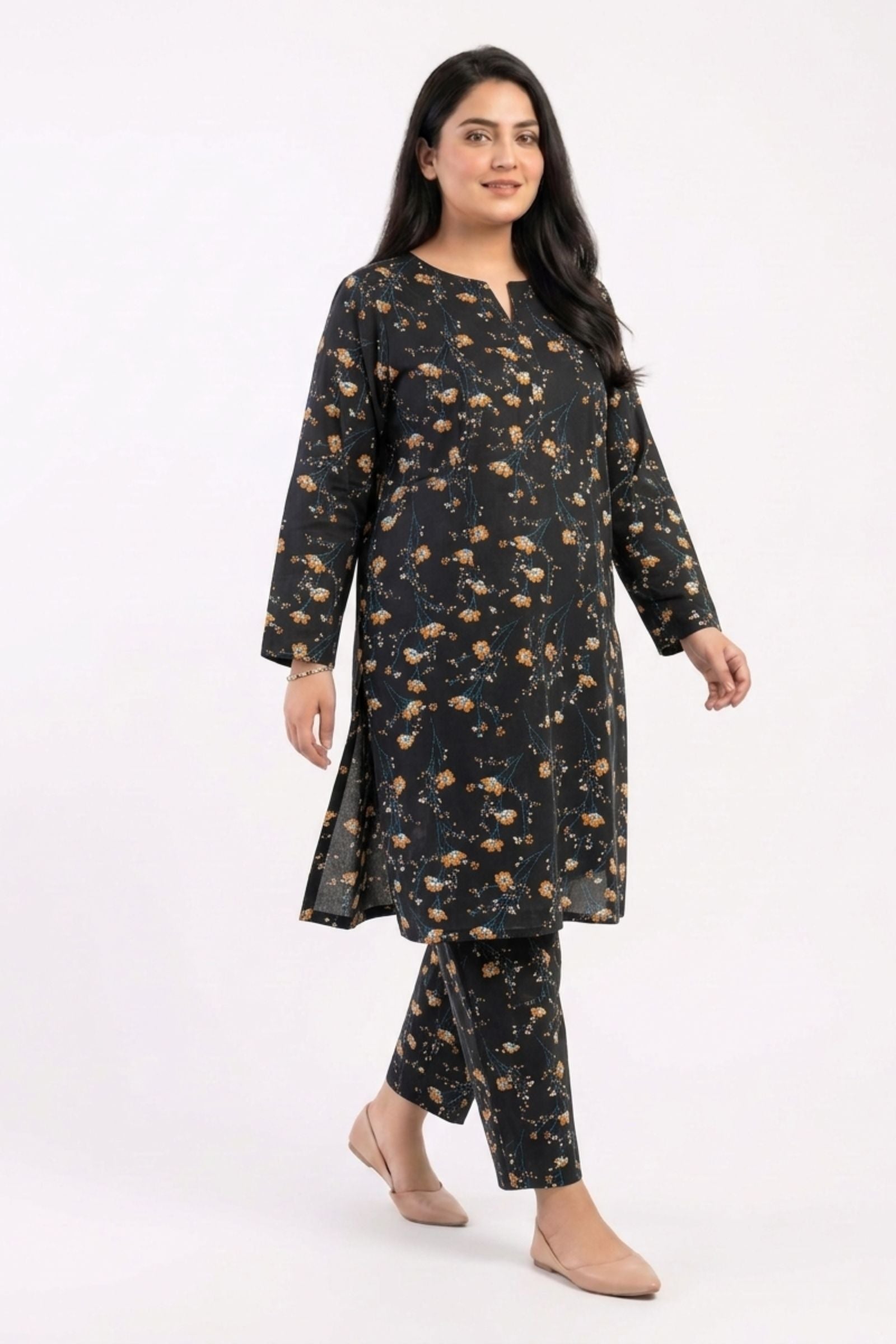2PC Pure Digital print Lawn - 144