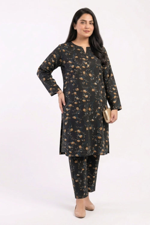 2 PIECE - DIGITALLY PRINTED PREMIUM LAWN - 1004