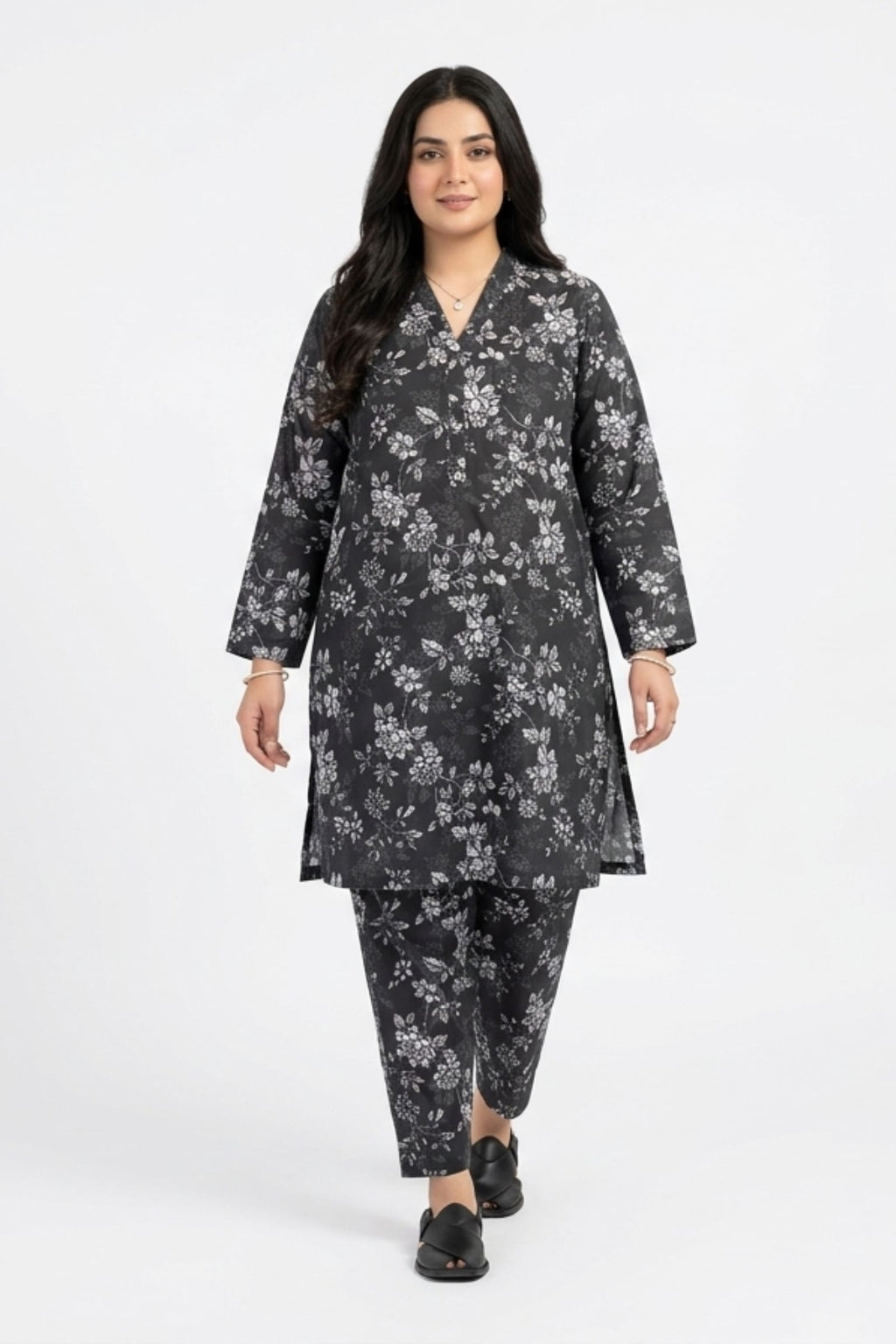 2PC Pure Digital print Lawn - 147