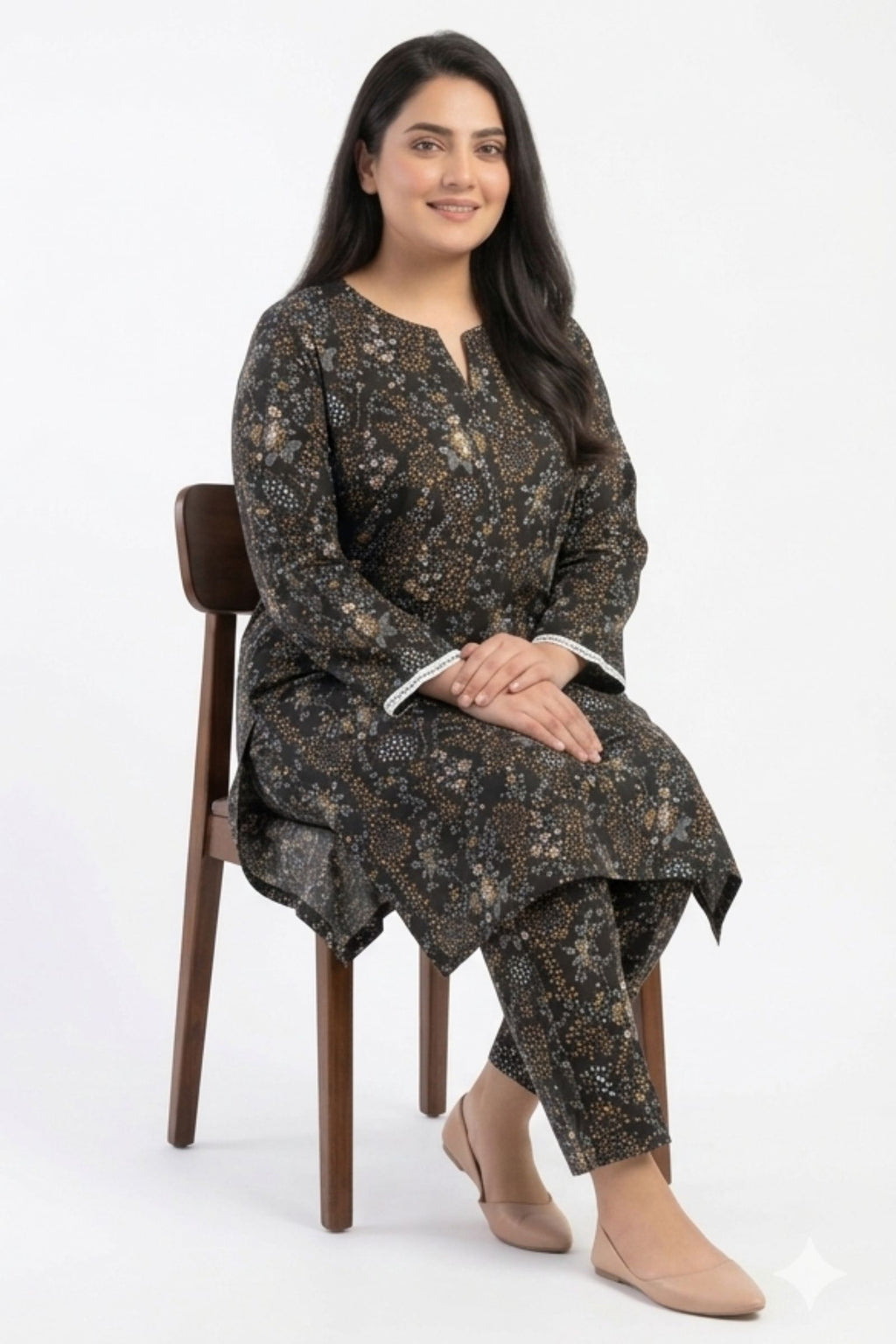 2PC Pure Digital print Lawn - 150
